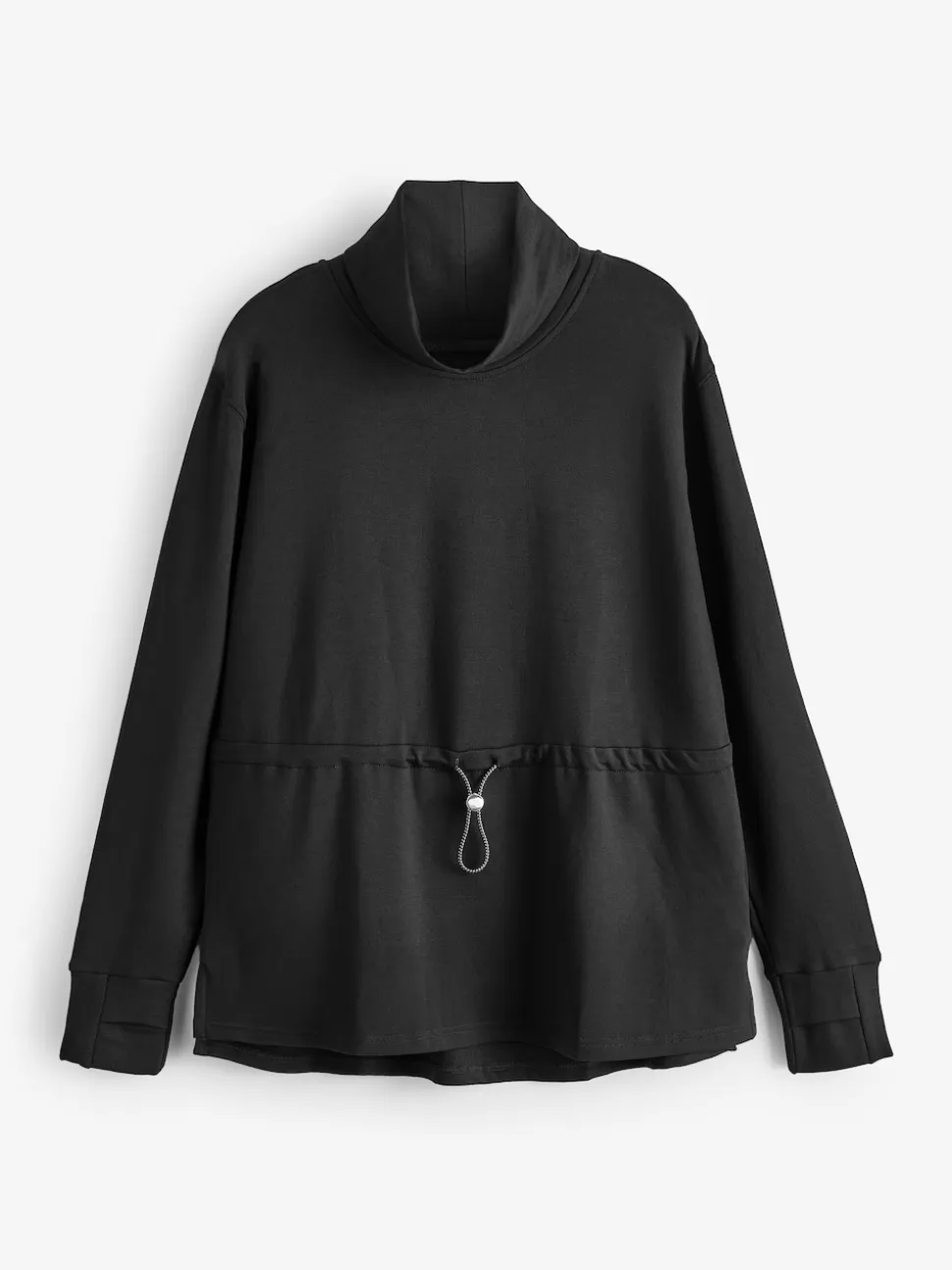Noir - Active Col bénitier Sweat Top