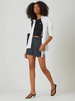 Noir - adidas Originals Aop Adi-Break Shorts
