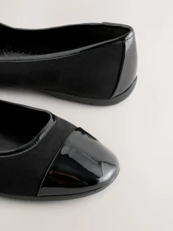 Noir - Ballerines Forever Comfort® à embout