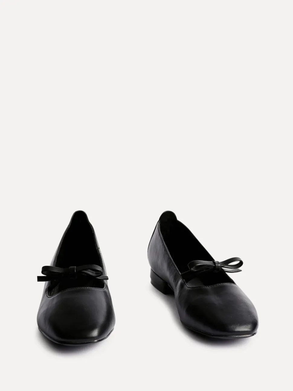 Noir - Ballerines Linzi Cressida avec nœud