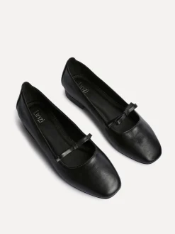 Noir - Ballerines Linzi Cressida avec nœud