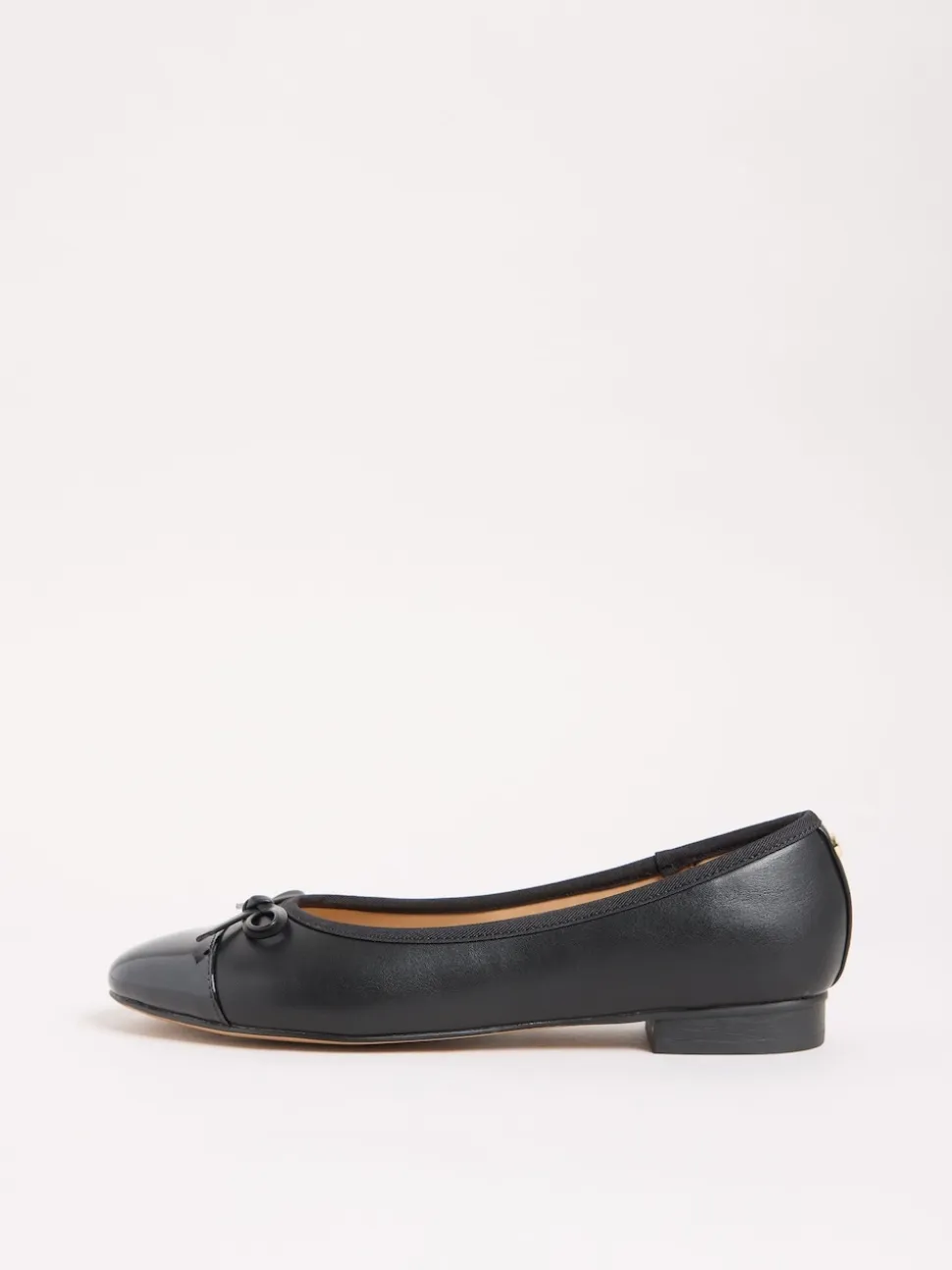 Noir - Ballerines Lipsy vernies à bout ouvert