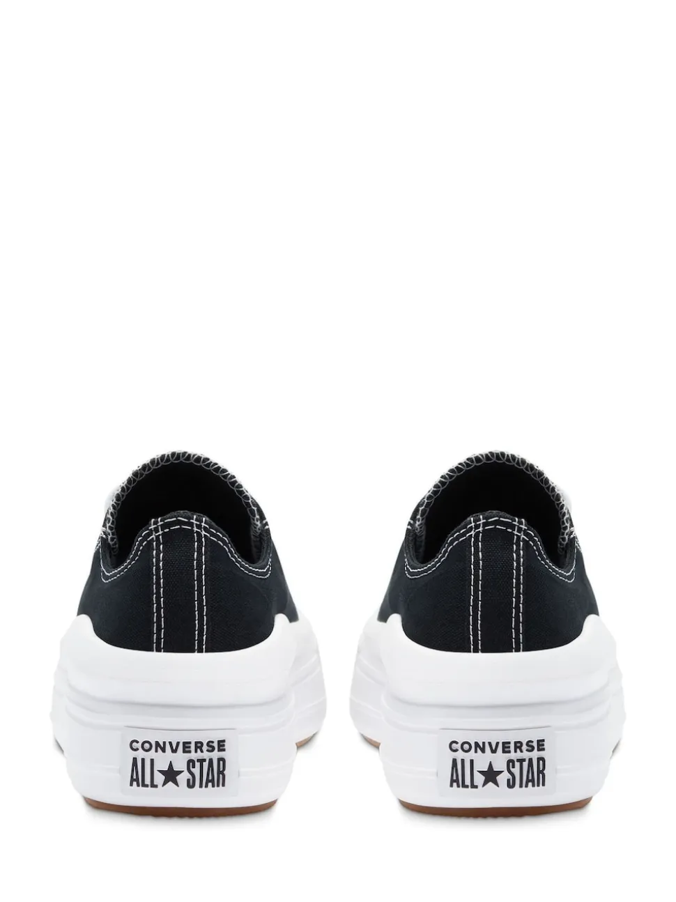 Noir - Baskets à plateforme Converse All Star Move Chuck Ox