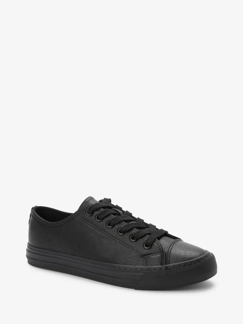 Noir - Baskets de baseball vernies