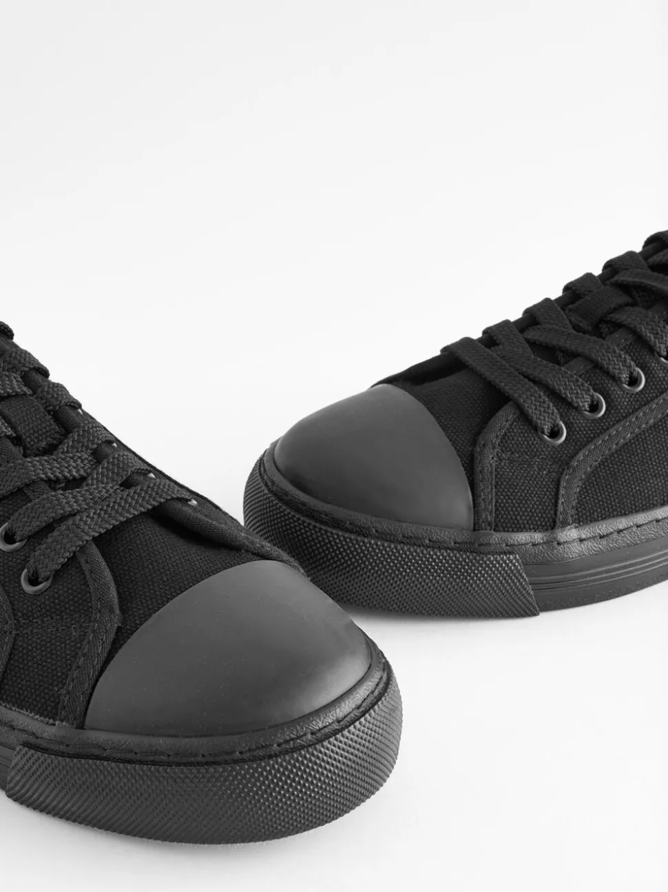 Noir - Baskets de baseball en toile