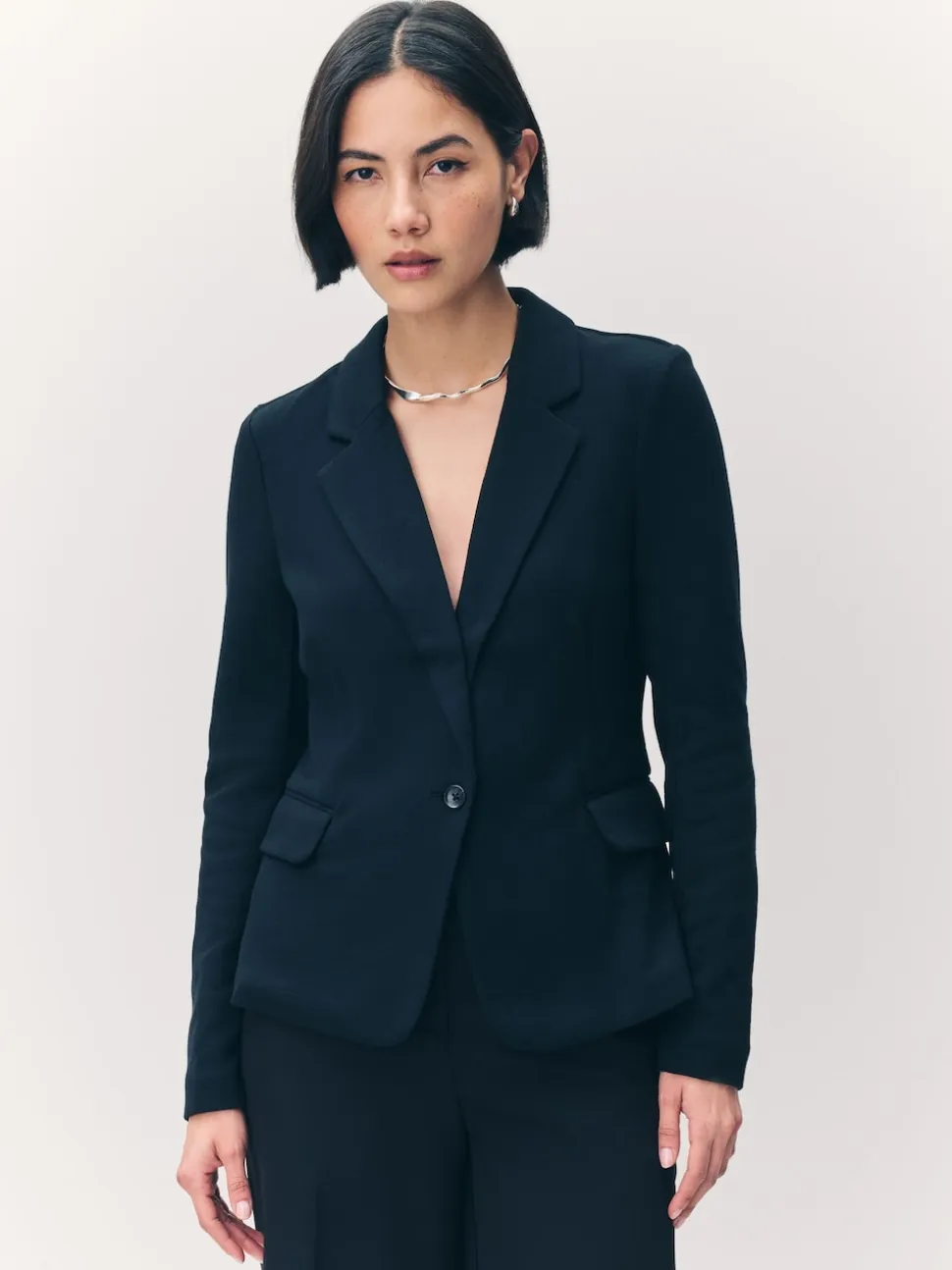 Noir - Blazer ajusté Vero Moda