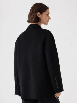 Noir - Blazer Hush Pure Wool double face