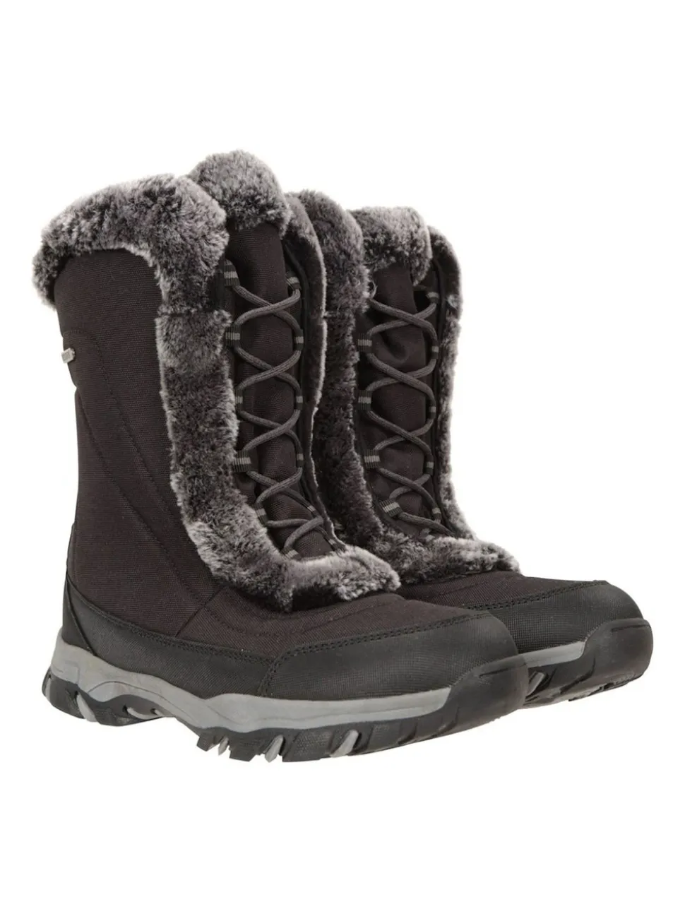Noir - Bottes de neige Mountain Warehouse Ohio femme