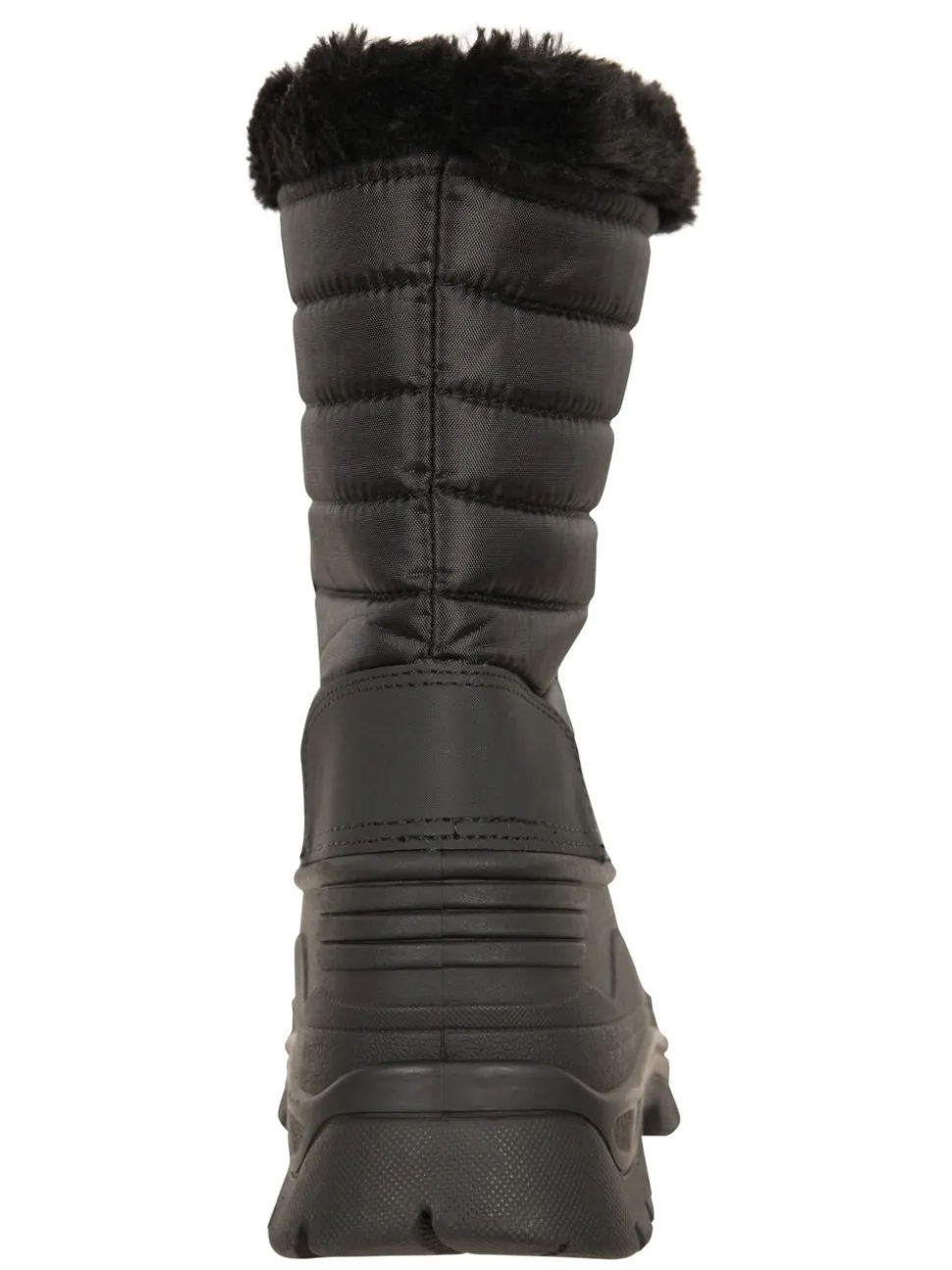 Noir - Bottes de neige Mountain Warehouse Whistler prêtes avec doublure en sherpa pour femme