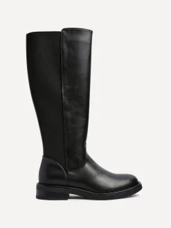 Noir - Bottes Linzi League High avec dos à gousset