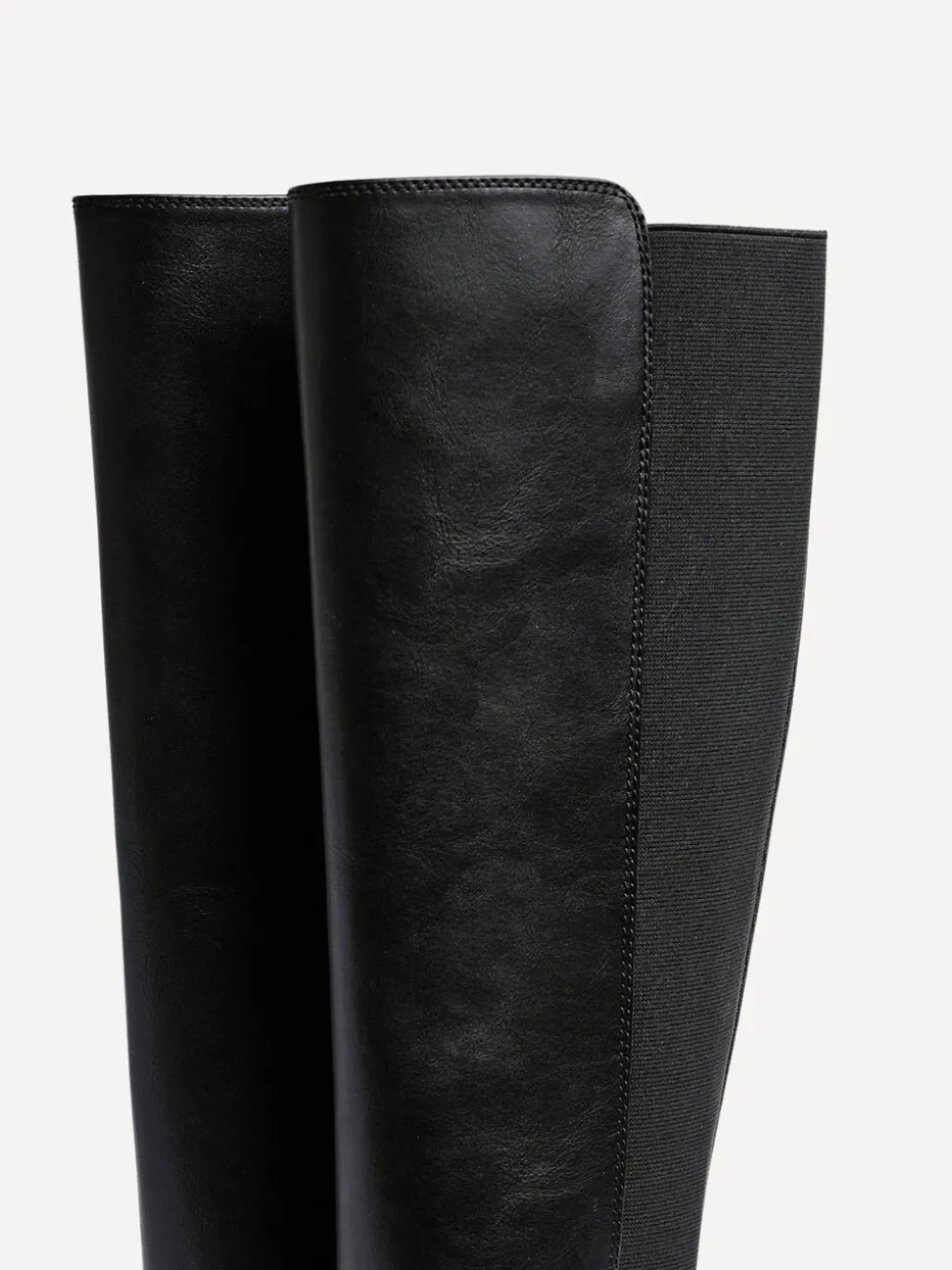Noir - Bottes Linzi League High avec dos à gousset
