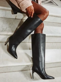 Noir - Bottes Lipsy hauteur genou