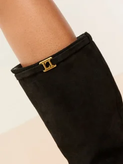 Noir - Bottes Lipsy hauteur genou