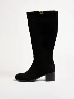 Noir - Bottes Lipsy hauteur genou