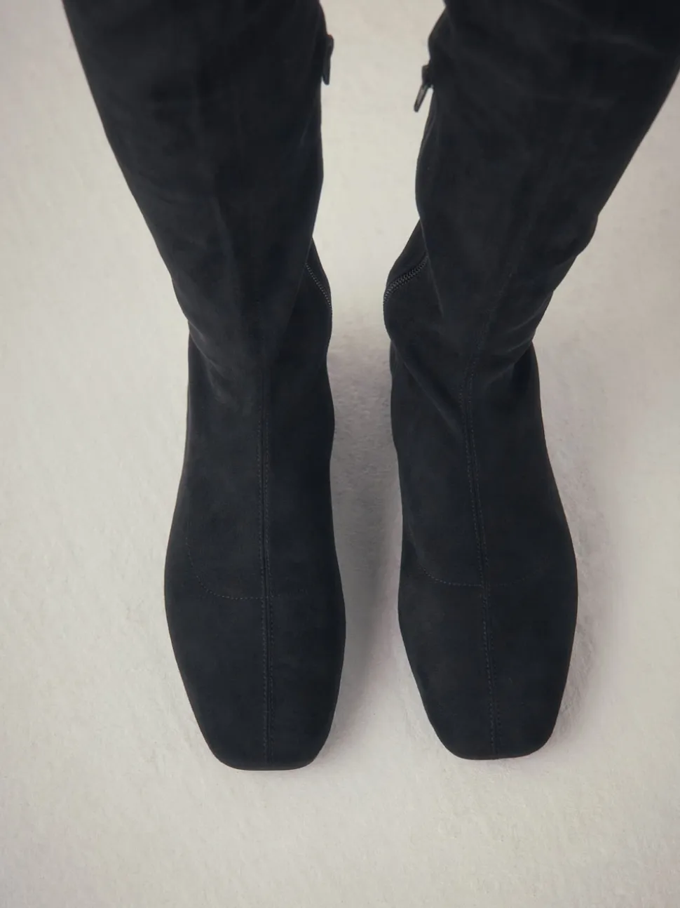 Noir - Bottes plates Forever Comfort® Over The Knee