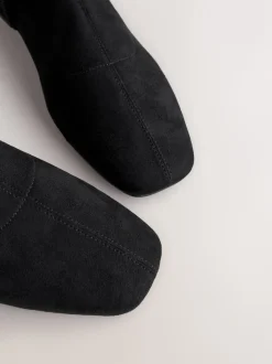 Noir - Bottes plates Forever Comfort® Over The Knee