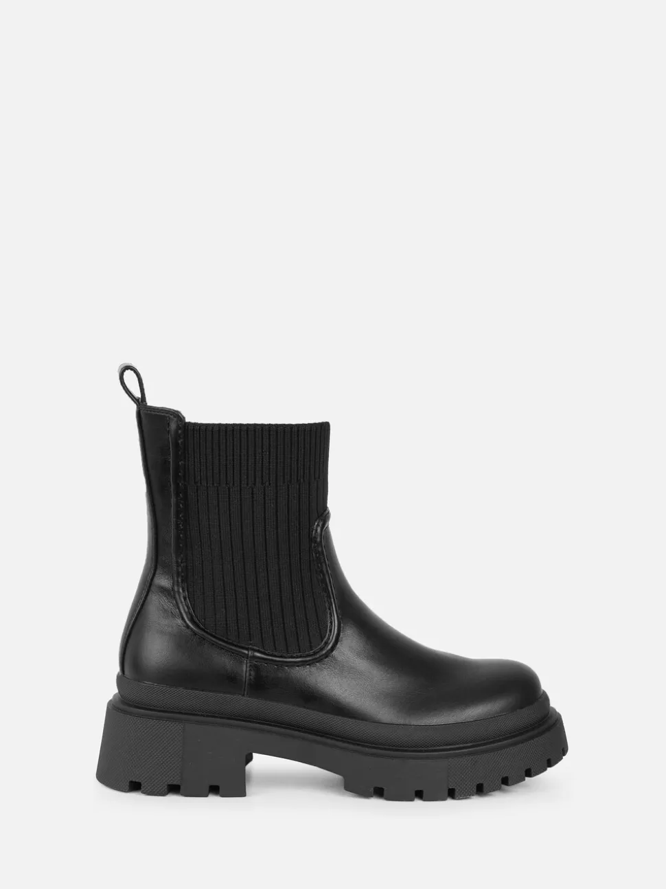 Noir - Bottes/Bottines chaussettes Simmi London Jirra