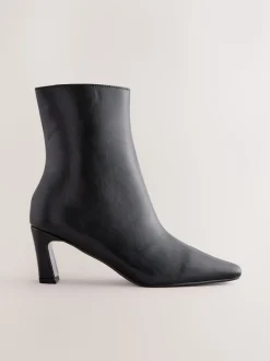 Noir - Bottines à talons Forever Comfort® avec bout ciselé
