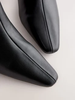 Noir - Bottines à talons Forever Comfort® avec bout ciselé
