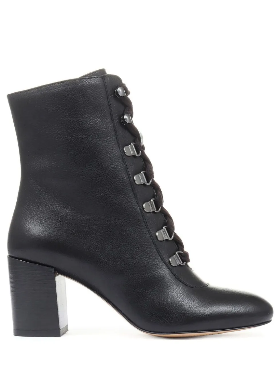 Noir - Bottines à talons Liana pour femme à lacets
