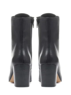 Noir - Bottines à talons Liana pour femme à lacets