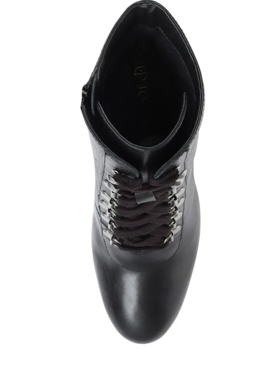 Noir - Bottines à talons Liana pour femme à lacets