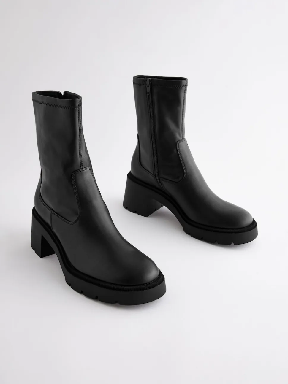 Noir - Bottines Forever Comfort® à chaussettes épaisses