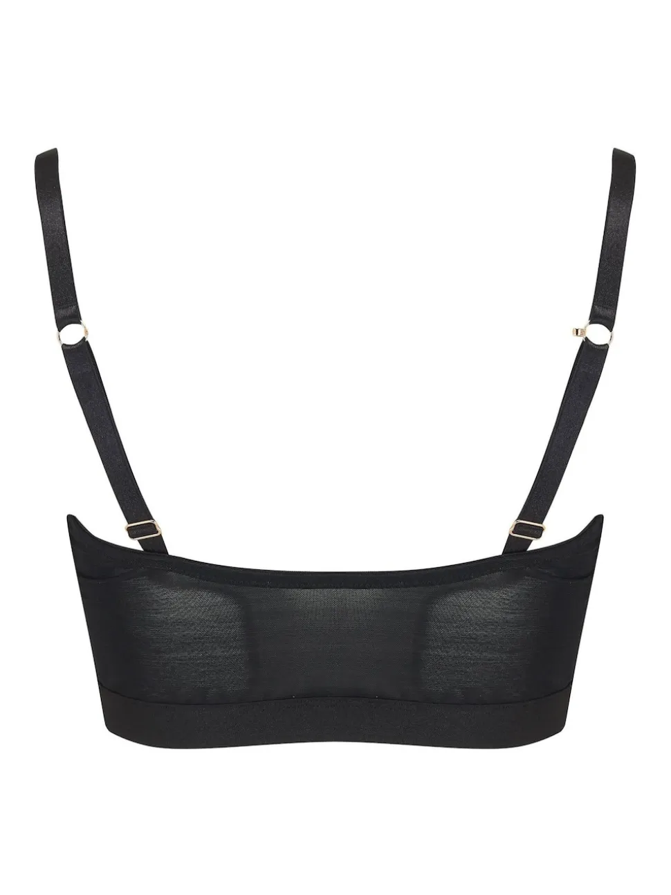 Noir - Brassière Pour Moi India à armature et fermeture avant