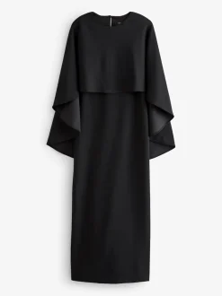 Noir - Cape Robe longue