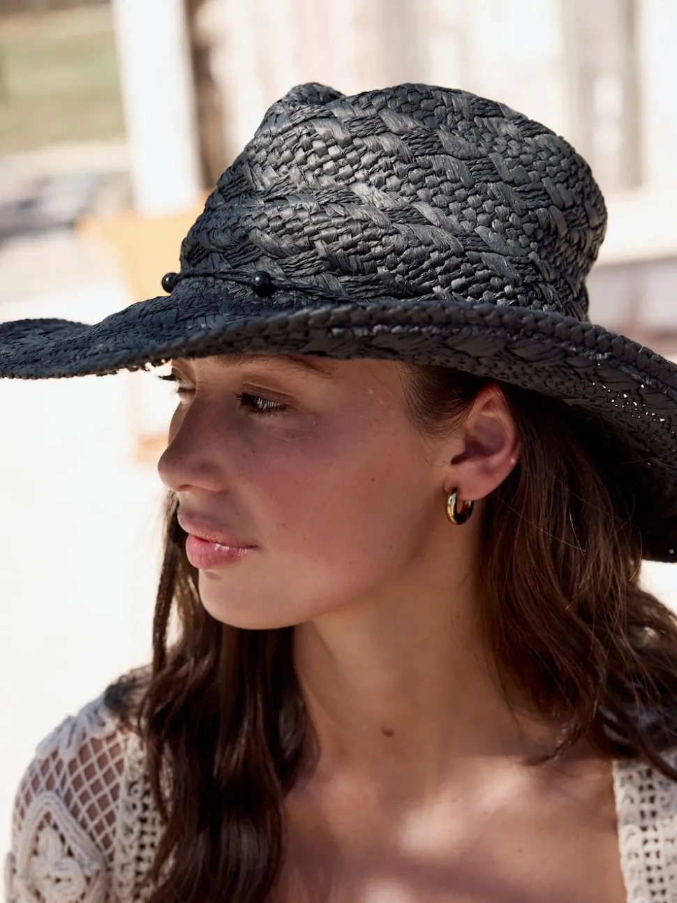 Noir - Chapeau style western