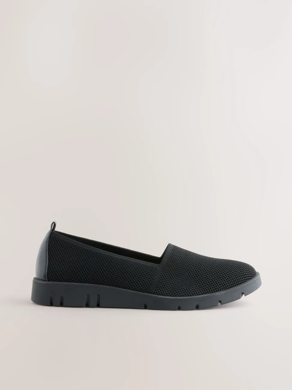 Noir - Chaussures à enfiler Forever Comfort® en maille