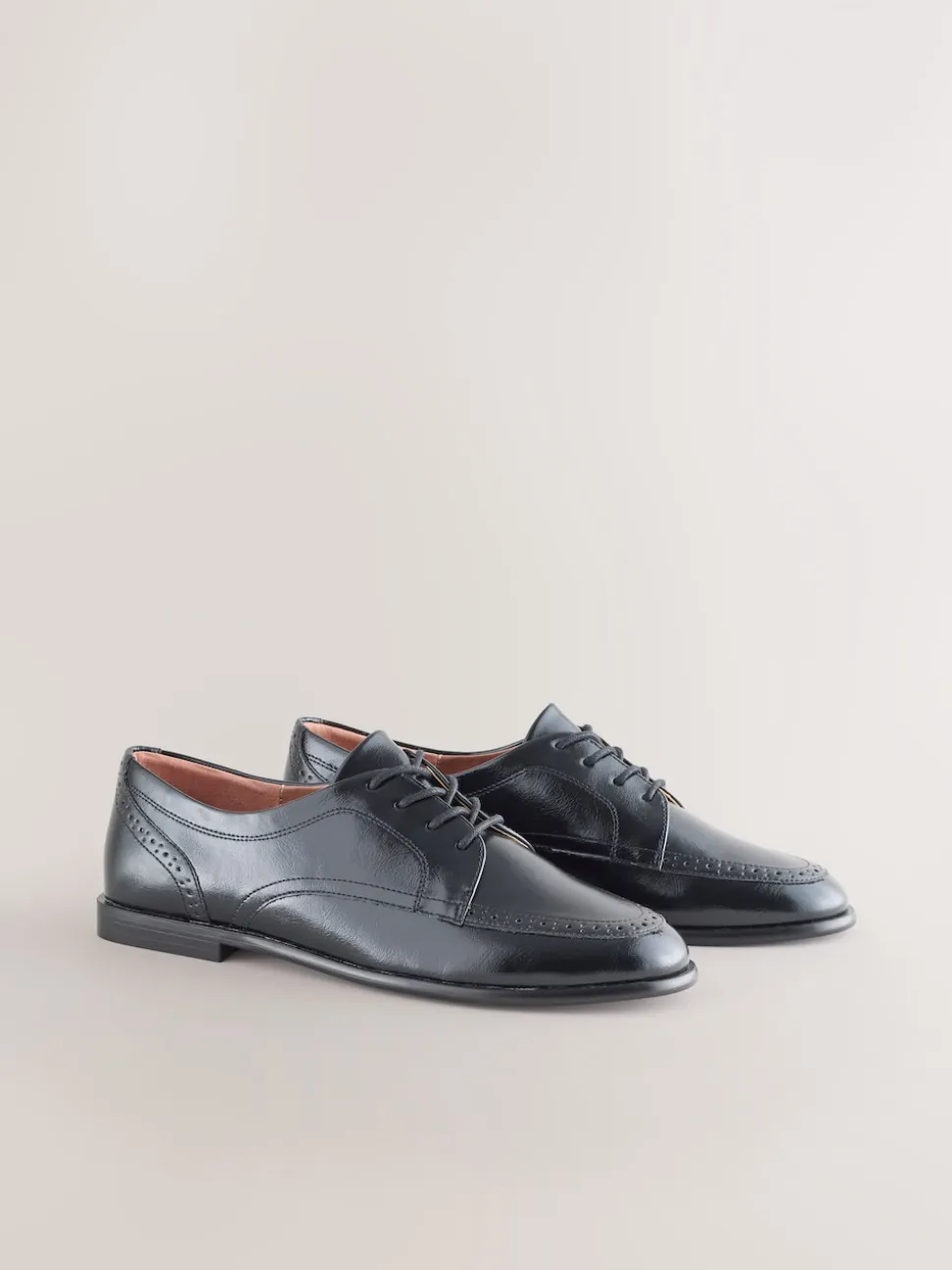 Noir - Chaussures à lacets Forever Comfort® habillées à bout rond