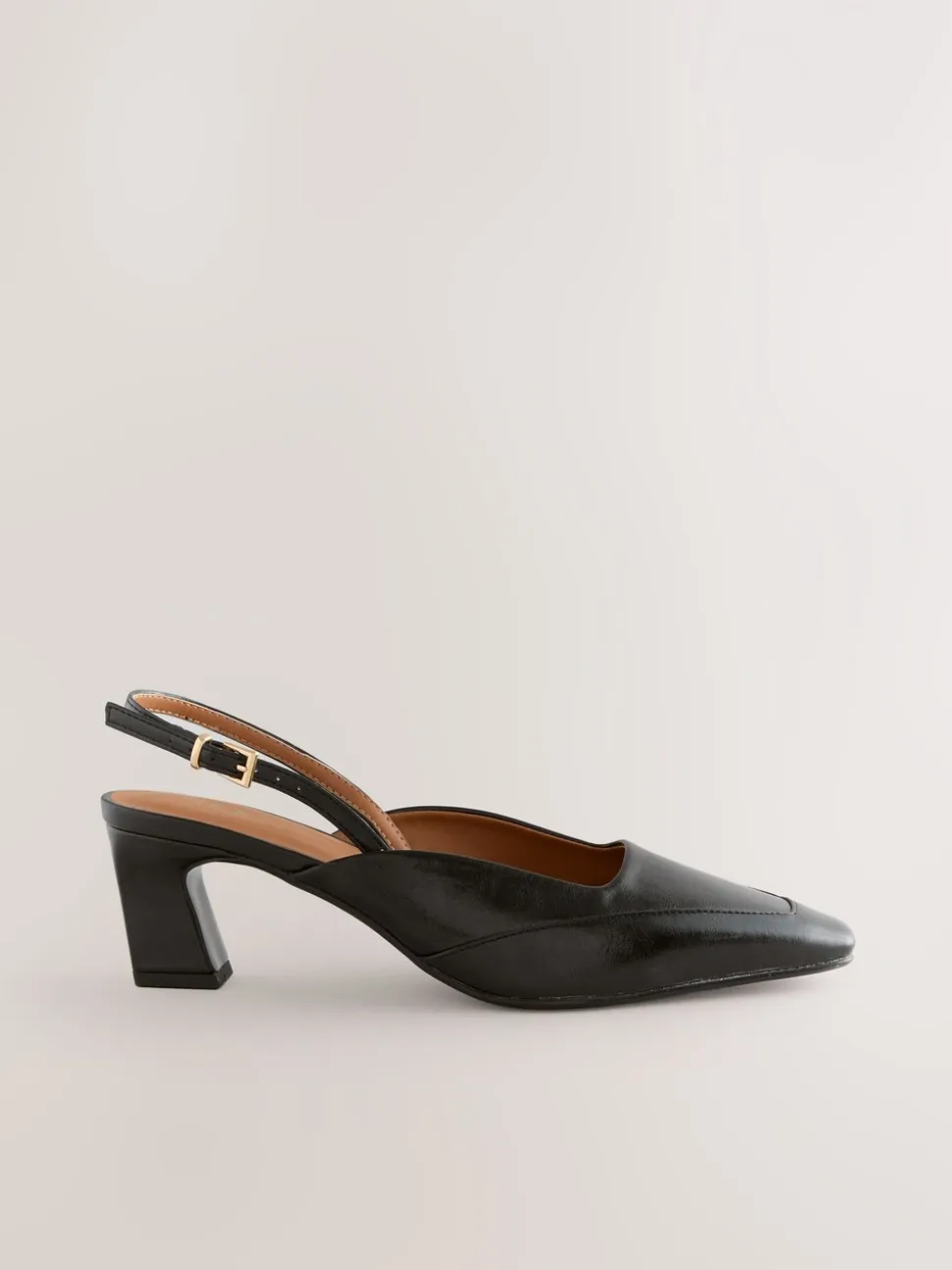 Noir - Chaussures à talons Forever Comfort® à bout carré et bride arrière