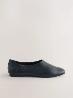 Noir - Chaussures plates Forever Comfort® montantes en cuir