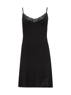Noir - Chemise Pour Moi Sofa Loves Dentelle support caché en jersey fendu