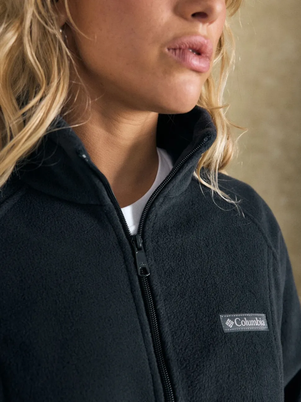 Noir - Columbia Womens Benton Springs Half Snap Pullover Fleece