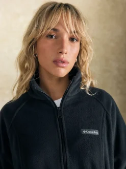 Noir - Columbia Womens Benton Springs Half Snap Pullover Fleece