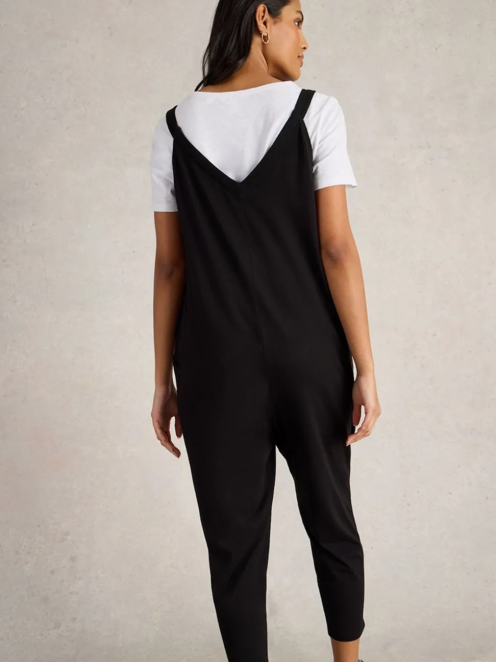 Noir - Combinaison White Stuff Selina en jersey