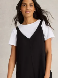 Noir - Combinaison White Stuff Selina en jersey