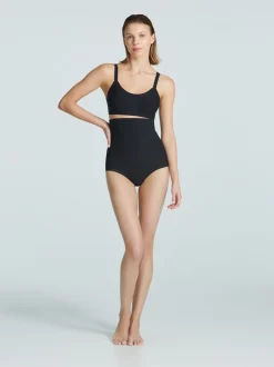 Noir - Commando Vêtements et solutions de contrôle classiques taille haute