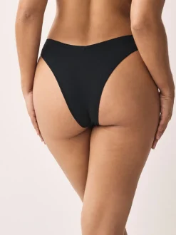 Noir - Culotte en coton riche 7 Pack