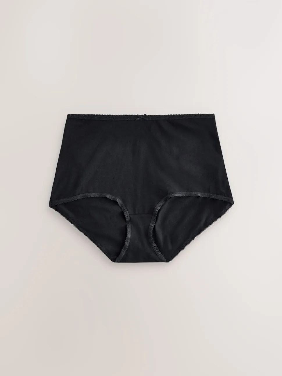 Noir - Culotte en coton riche 5 Pack