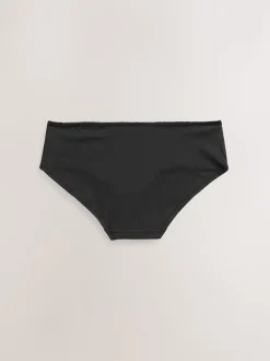 Noir - Culotte en microfibre 7 Pack