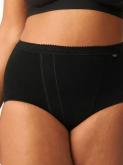 Noir - Culotte Sloggi Tummy Control 2 Pack Knickers