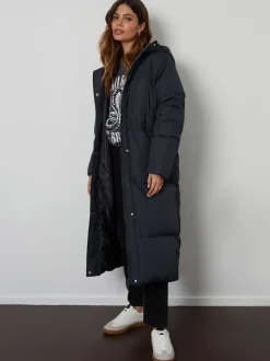 Noir - Doudoune Threadbare Maxi