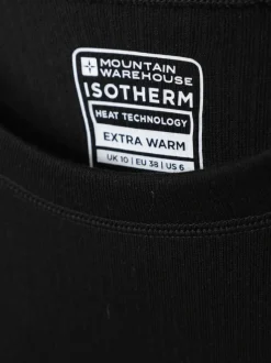 Noir - Ensemble Mountain Warehouse Talus haut thermique et jogging femme