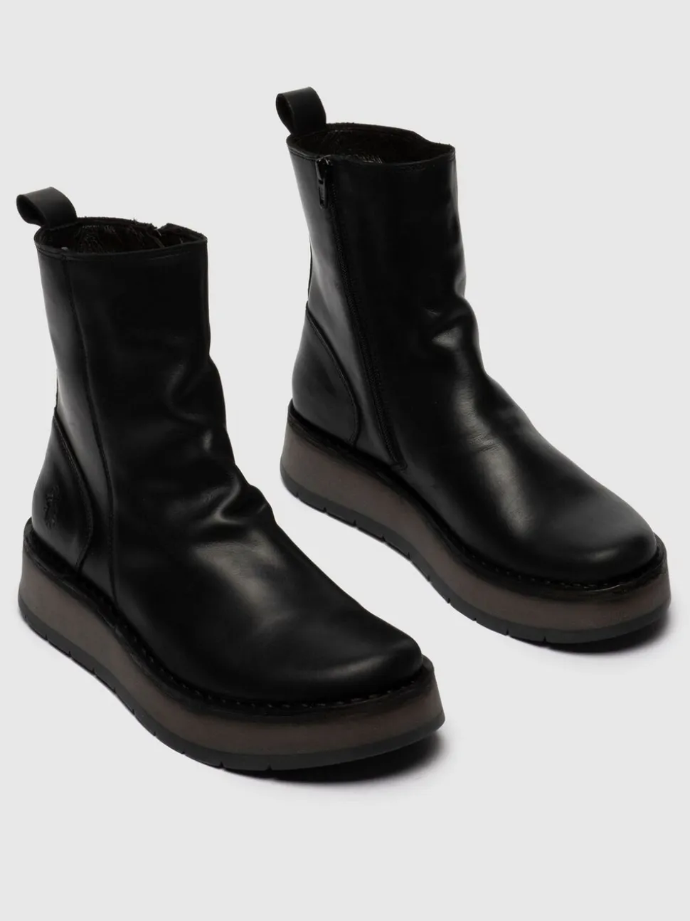 Noir - Fly London Reno Ankle Bottes