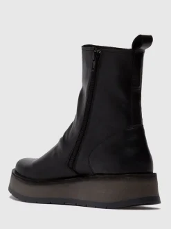 Noir - Fly London Reno Ankle Bottes