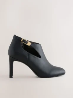 Noir - Forever Comfort® Open Side Shoe Boots