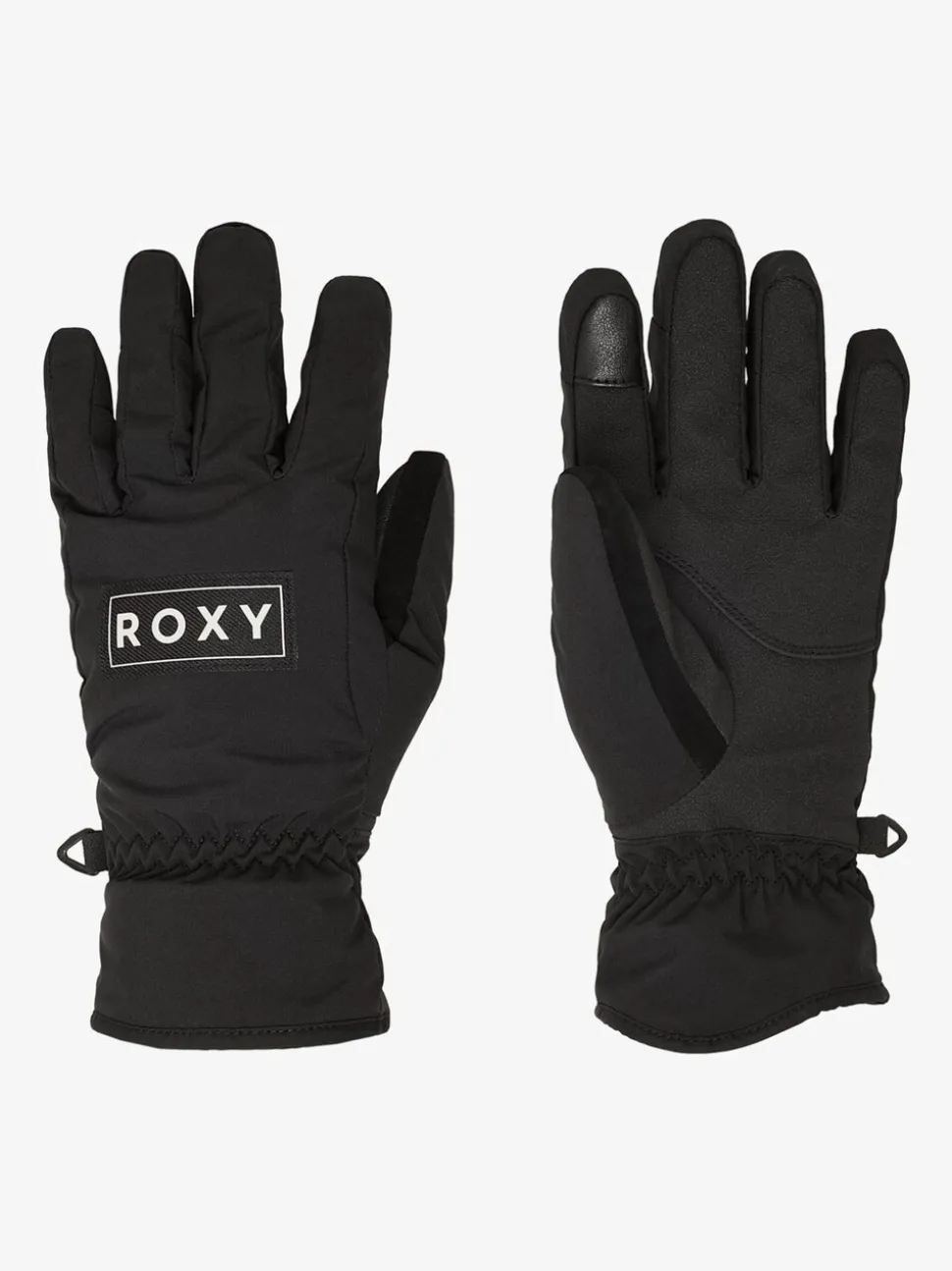 Noir - Gants de ski Roxy Freshfield à logo